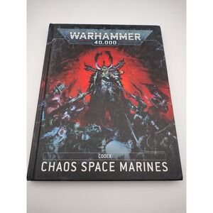 Games Workshop Warhammer 40K Chaos Space Marines Codex Army Book - 60030102024
